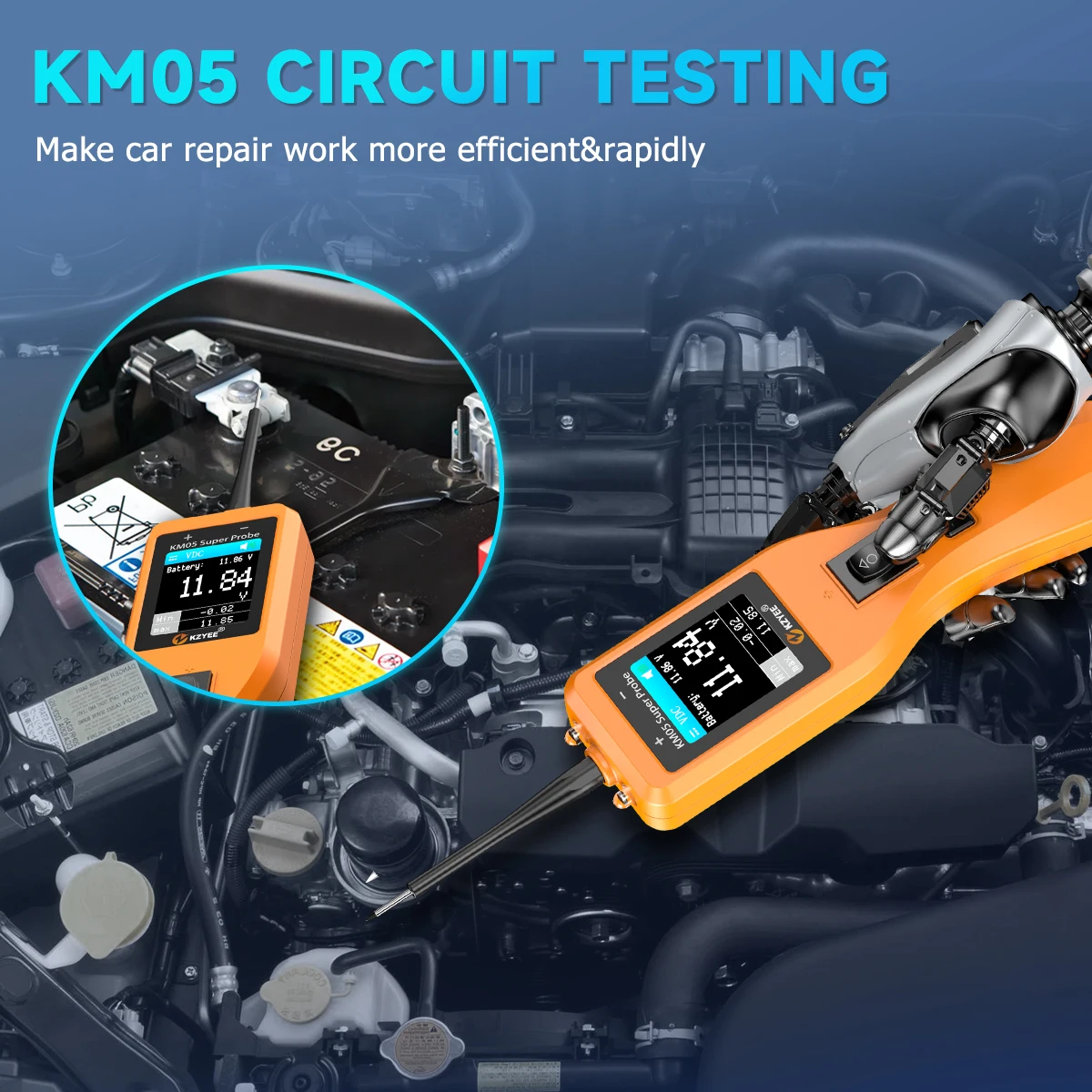 Power Tools Inspection - Комплект автомобильного зонда, тестер цепей, электрическая