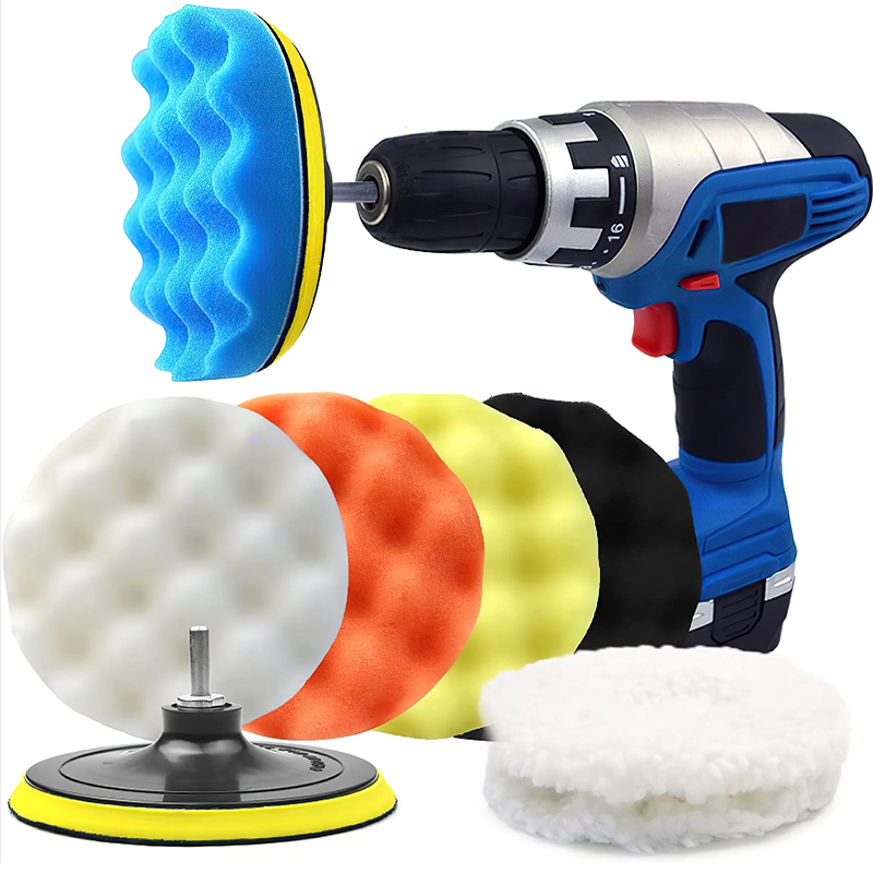 Power Tools List - Набор из 8 поролоновых полировальных дисков