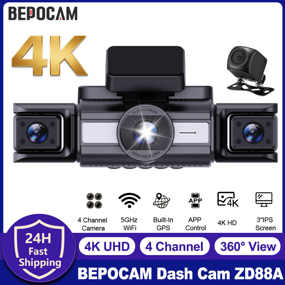 Power Tools Japan - Видеорегистратор BEPOCAM 4K с 4 каналами,