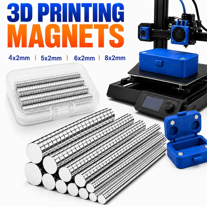 Power Tools List - Набор из 120 магнитов для 3D-печати,