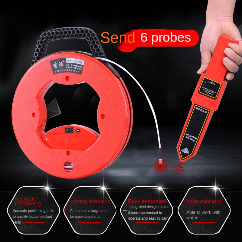 Power Tools Inspection - Беспроводной детектор засоров в трубах, тестер