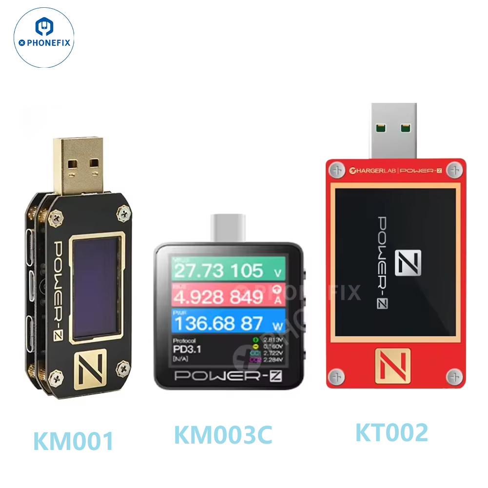 Power Tools List - USB-тестер для зарядки KM003C KT002 KM001