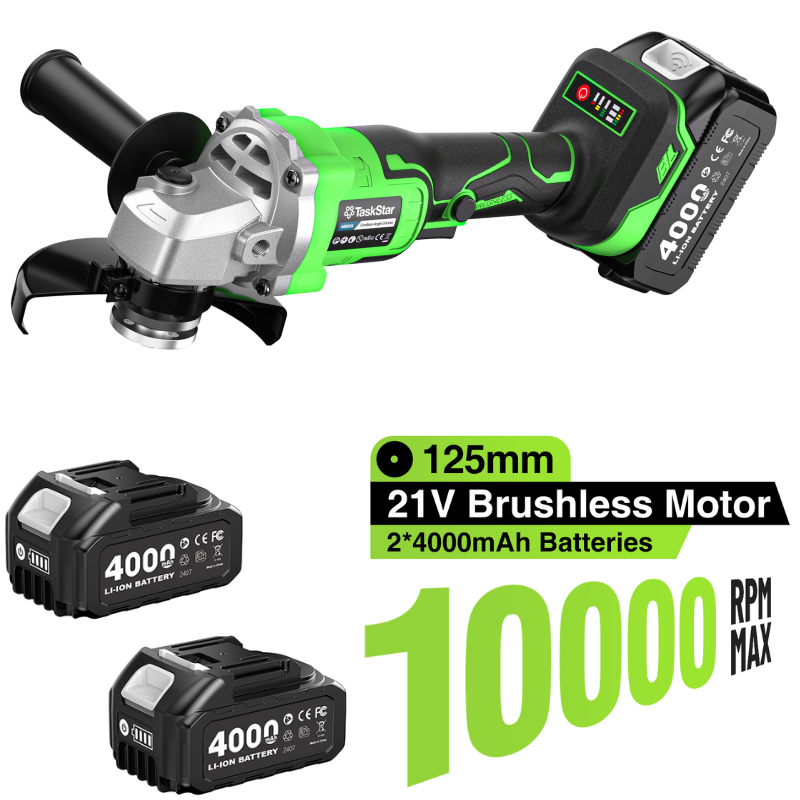 Power Tools List - Угловая шлифовальная машина TaskStar 10000 об/мин,