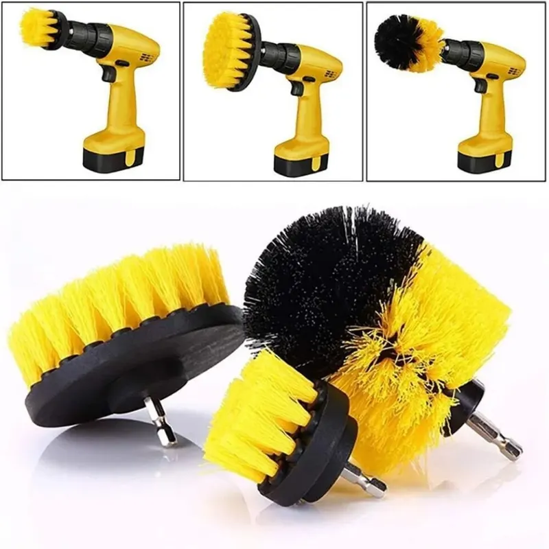 Power Tools List - Набор из 3 щеток для дрели,