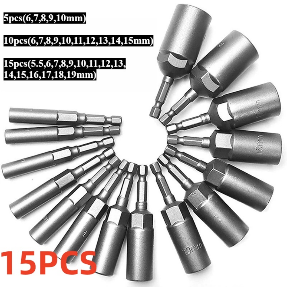 Power Tools List - 15/5 шт., длина 80 мм, удлиненная