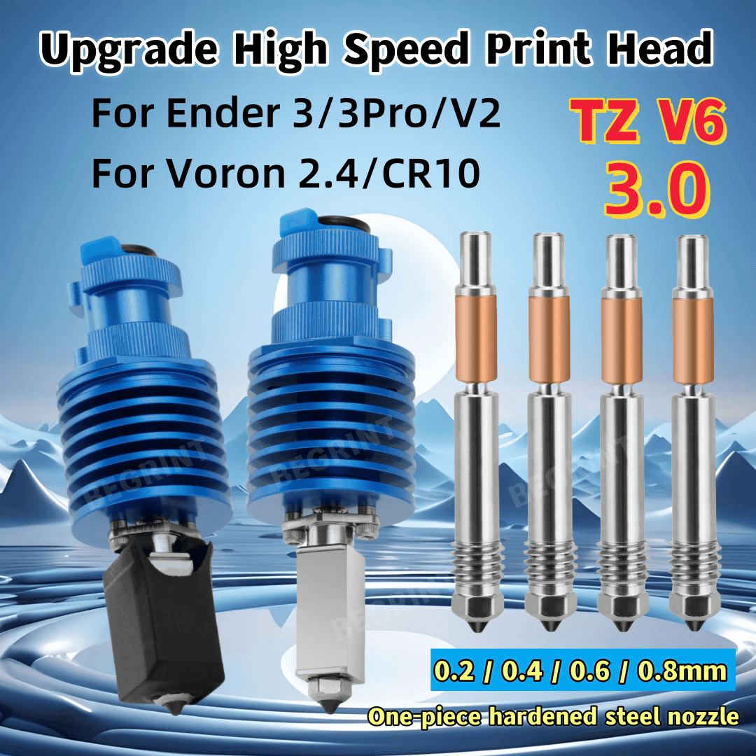 Creality Printer K1 - Обновление Hotend TZ V6 3.0 Горячий
