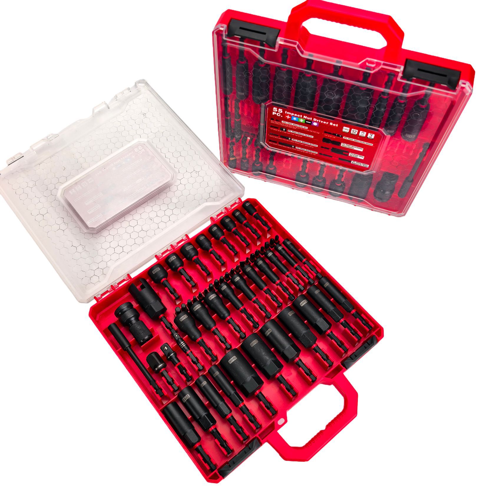 Power Tools List - Набор магнитных ударных насадок для гайковерта,