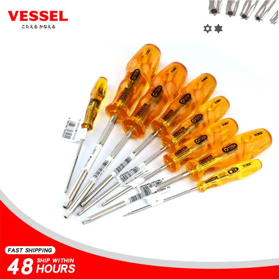 Power Tools Japan - Серия VESSEL 5400TX Power Grip Отвертка