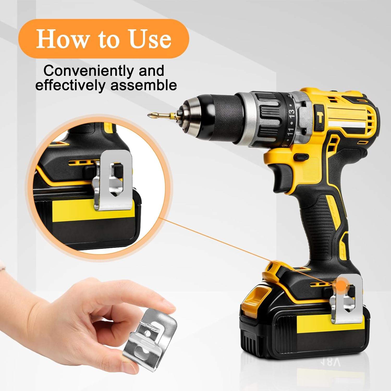 2 шт., зажимы для ремня для эл – обзор и цена Power Tools Jack Hammer