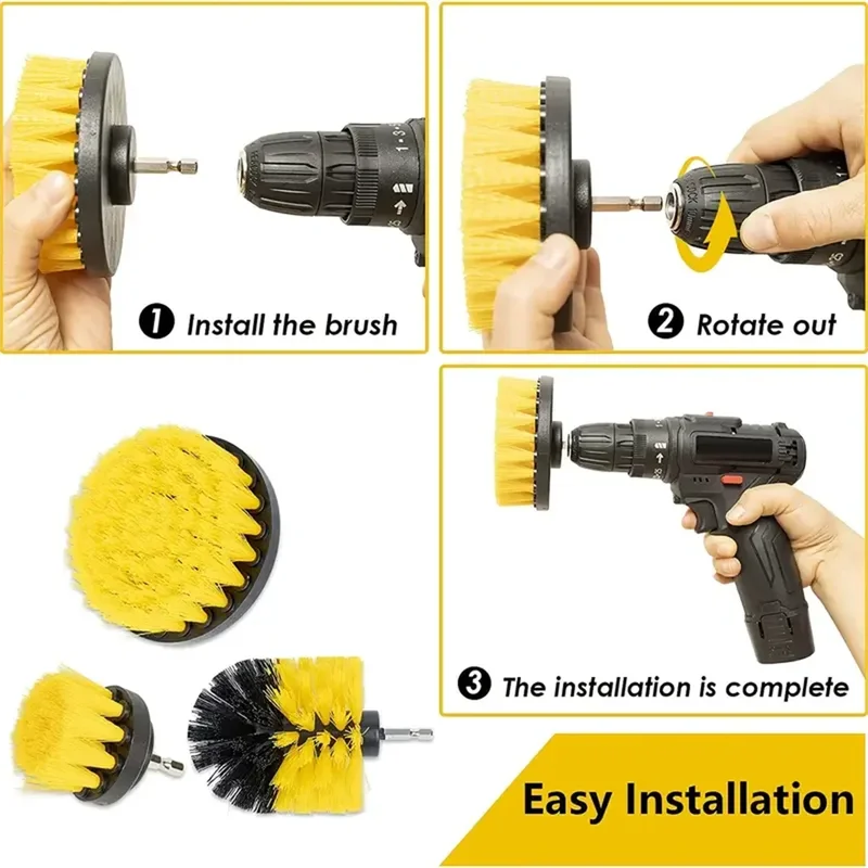 Набор из 3 щеток для дрели, эл – обзор и цена Power Tools List