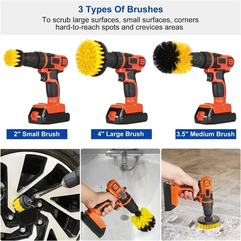 Набор из 3 щеток для дрели, эл – обзор и цена Power Tools List