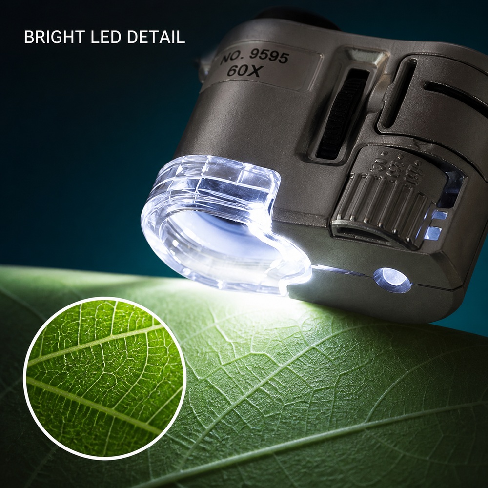Мини-микроскоп с LED-подсветко – обзор и цена Power Tools Inspection