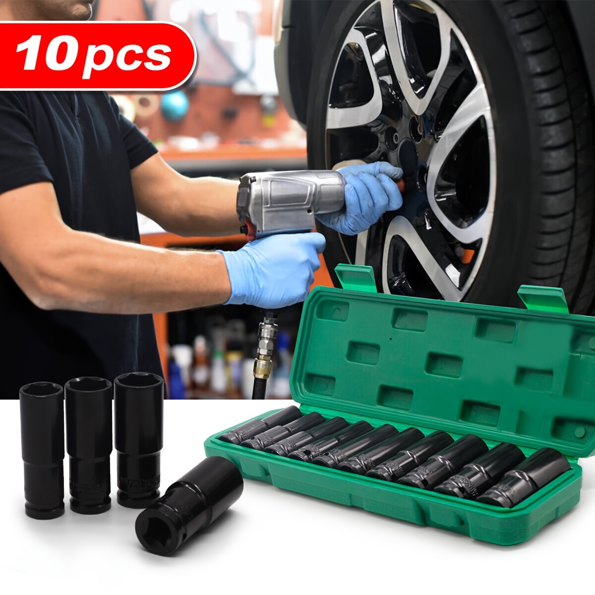 10 шт. 1/2 дюйма 8-24 мм, адап – обзор и цена Power Tools List