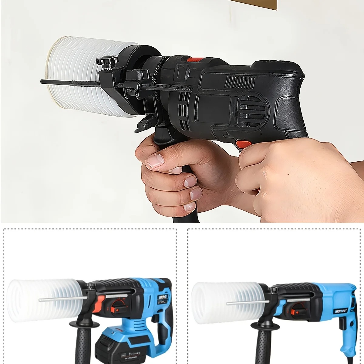 Пылесборник для электродрели,  – обзор и цена Power Tools Jack Hammer